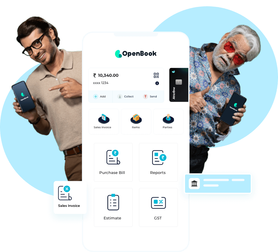 Best Accounting Billing Banking Gst App In India Openbook
